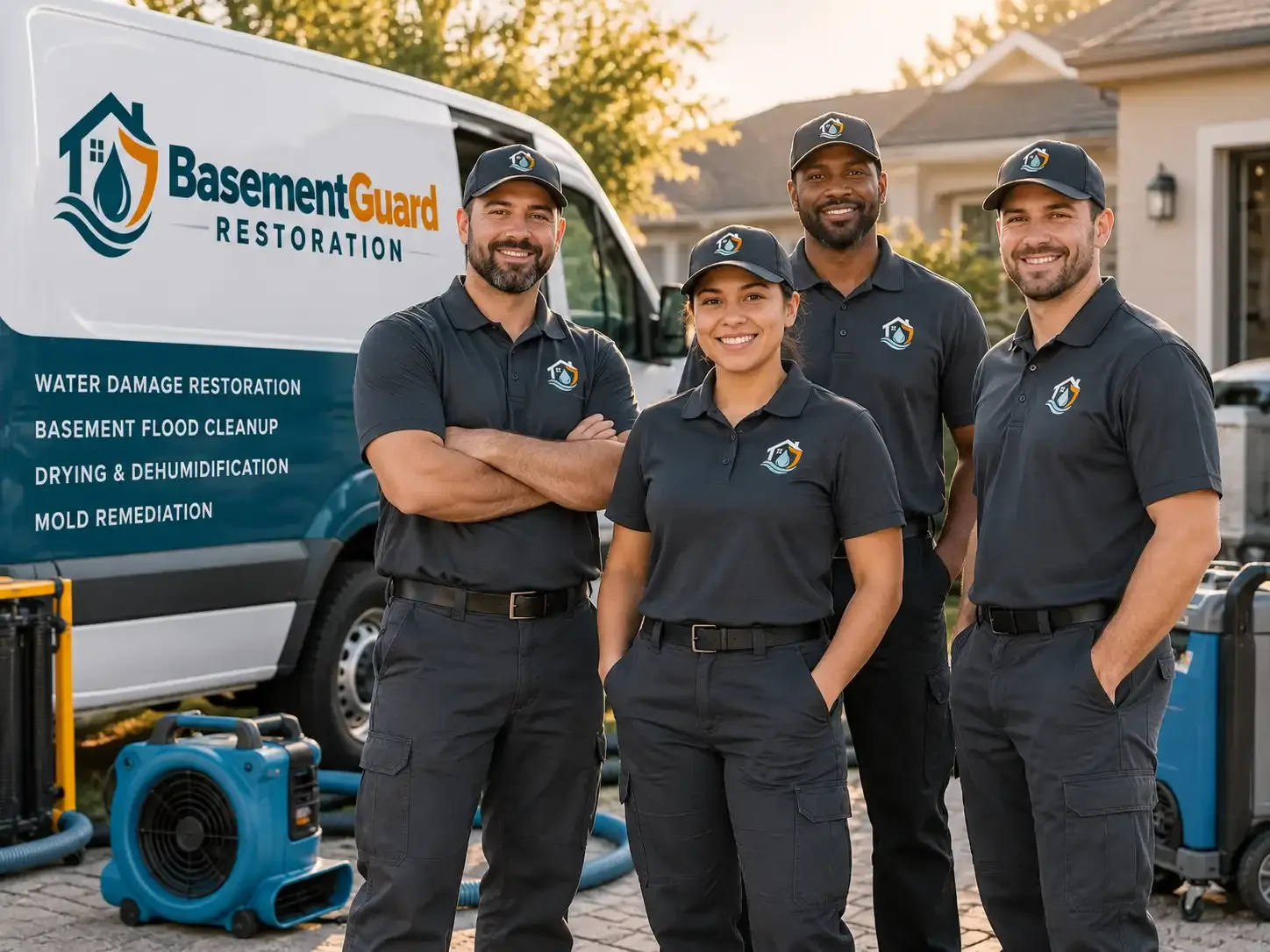 Basement Water Damage Restoration company in Burnside, IA